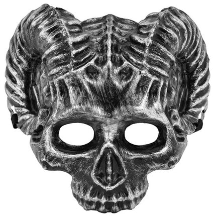 RAM-MASKE MED DØDSHOVED - HÅRD PLAST