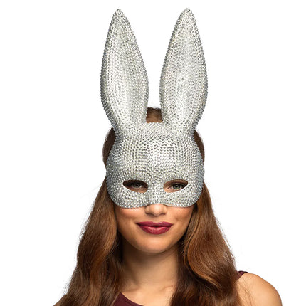 Halvmaske Bunny diamant