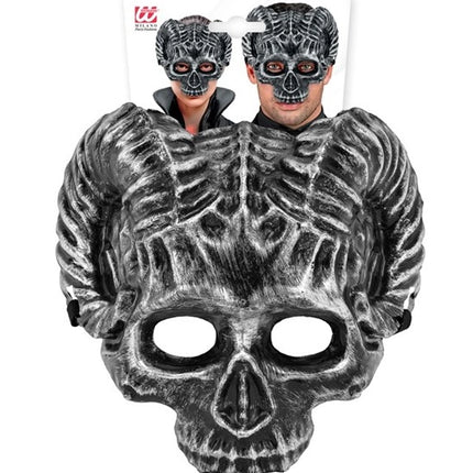 RAM-MASKE MED DØDSHOVED - HÅRD PLAST