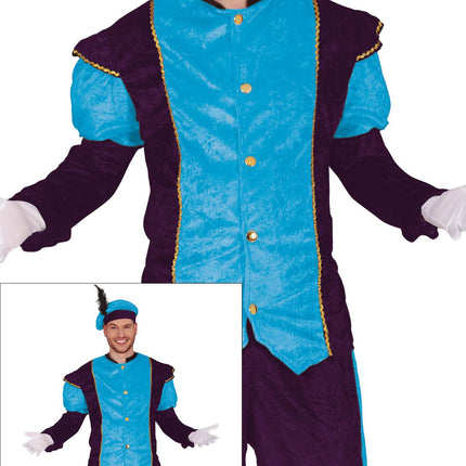 Pietenpak lyseblå/lilla