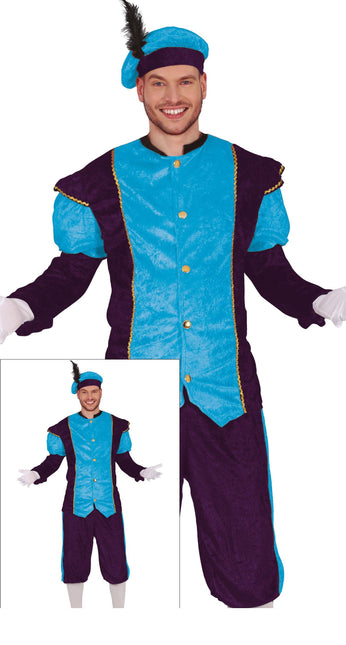 Pietenpak lyseblå/lilla