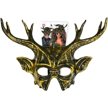MASKE MED HORN – HÅRD PLAST