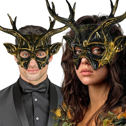 MASKE MED HORN – HÅRD PLAST