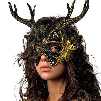 MASKE MED HORN – HÅRD PLAST