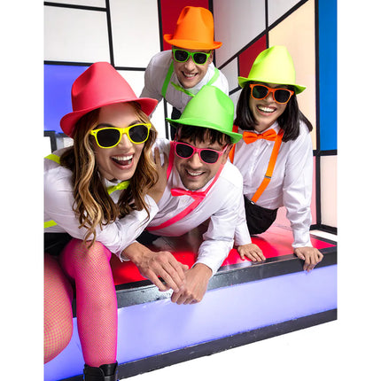 Festbriller Pop neonrosa UV