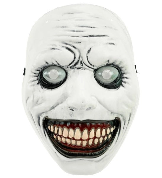 Halloween-monstermaske med store øjne