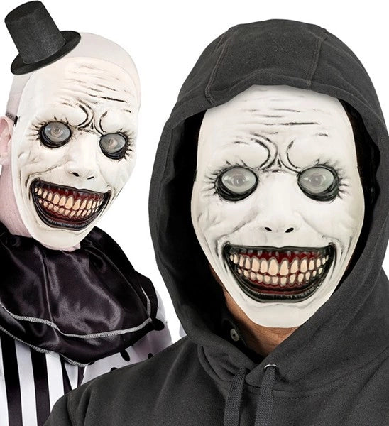Halloween-monstermaske med store øjne