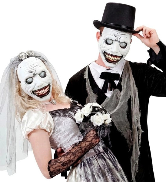 Halloween-monstermaske med store øjne