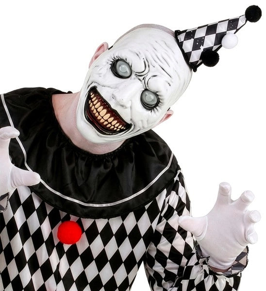 Halloween-monstermaske med store øjne