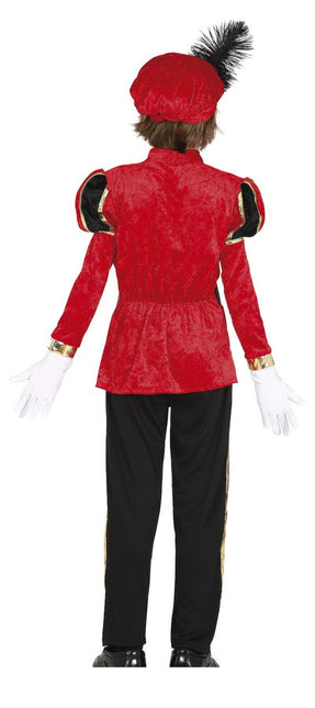 Pietenpak Kind Rød/Guld