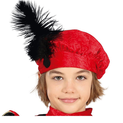 Pietenpak Kind Rød/Guld