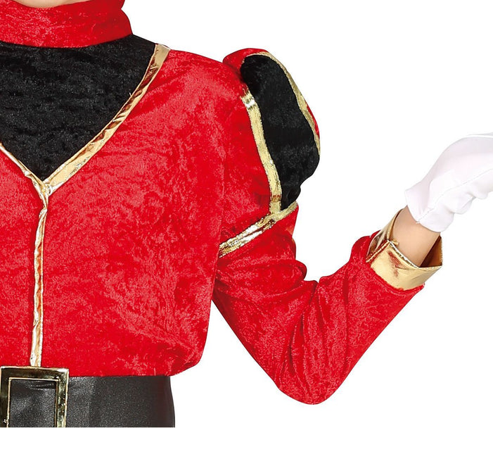 Pietenpak Kind Rød/Guld