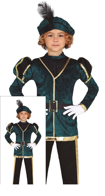 Pietenpak Kind Grøn/Guld