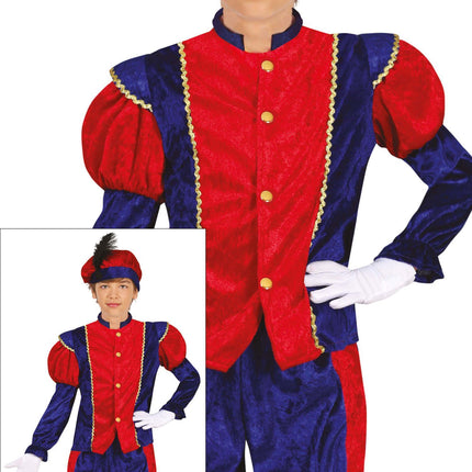 Pietenpak Kind Rød/Blå