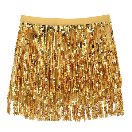 Mini nederdel Sparkle - Guld