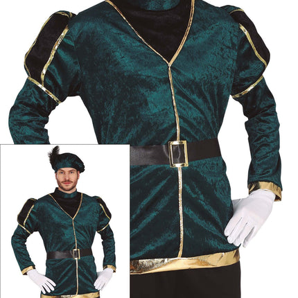 Pietenpak grøn/guld