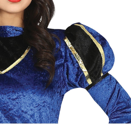 Pietenpak-kjole blå