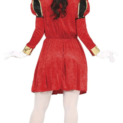 Pietenpak-kjole rød