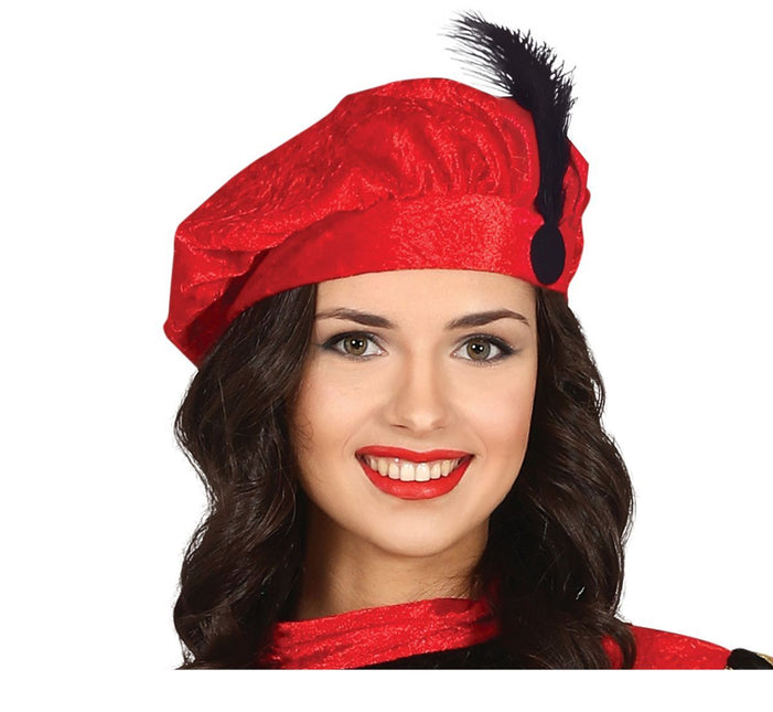 Pietenpak-kjole rød