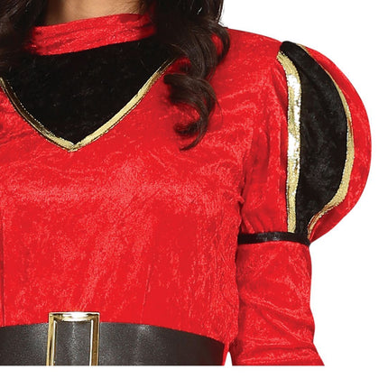 Pietenpak-kjole rød