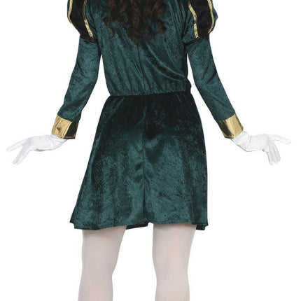 Pietenpak-kjole grøn