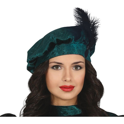 Pietenpak-kjole grøn