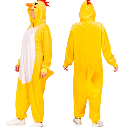 Plys-kostume med kylling