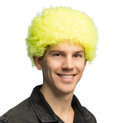 Paryk Curly, neongul, UV