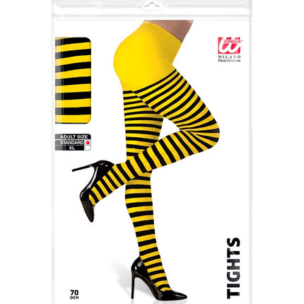 Bee Tights Gul Sort