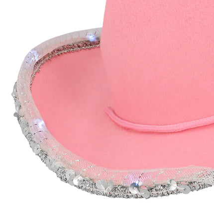 LED-cowboyhat til børn, Glimmer