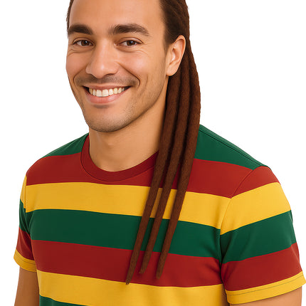 Rasta Hair Extension Brun 50cm 3stk