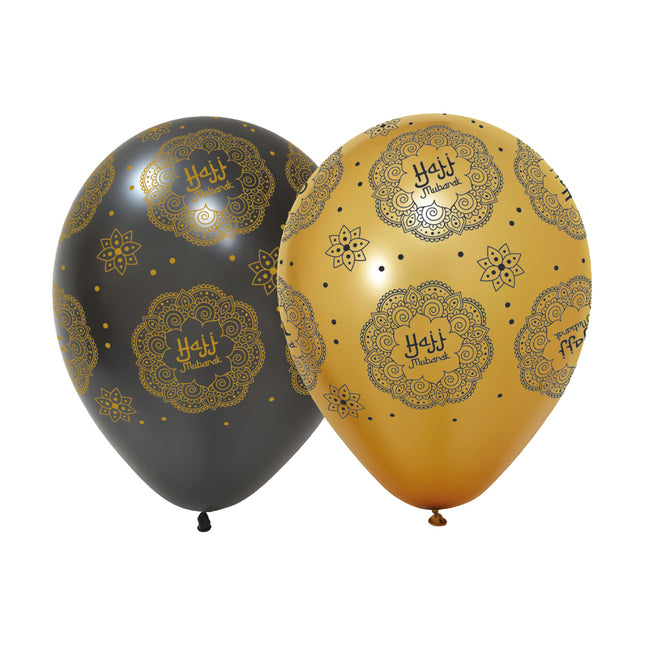 Balloner »Hajj Mubarak« 31 cm, 6 stk
