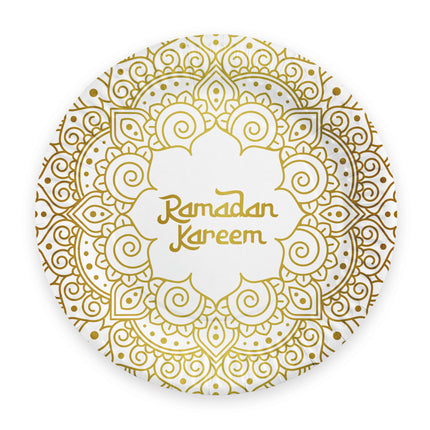 Tallerkener »Ramadan Kareem«, 23 cm, 8 stk