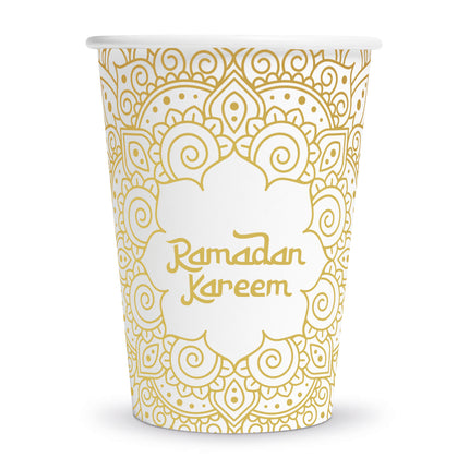Ramadan Kareem-kopper, 210 ml, 8 stk
