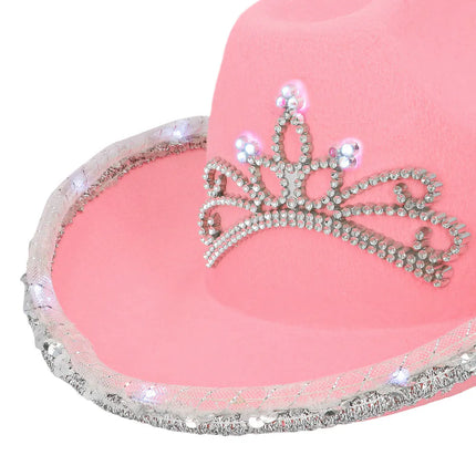 LED-cowboyhat Glimmer
