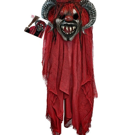 MASKE MED KAPPE – KRAMPUS