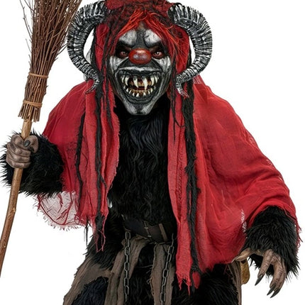 MASKE MED KAPPE – KRAMPUS