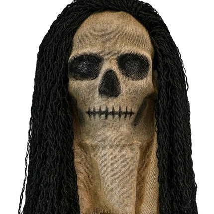 MASKE MED KRANIUM, KAPPE OG HÅR