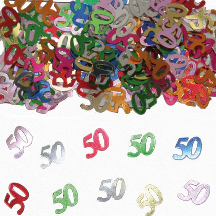 50 Jaar Tafeldecoratie / Sierconfetti van Folat koop je bij Partywinkel
