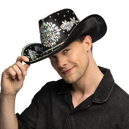 Cowboyhat Crystal, sort