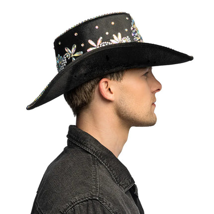 Cowboyhat Crystal, sort
