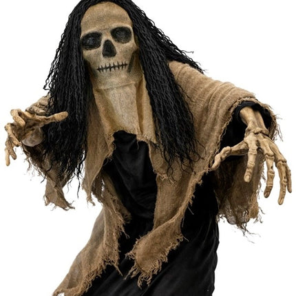 MASKE MED KRANIUM, KAPPE OG HÅR