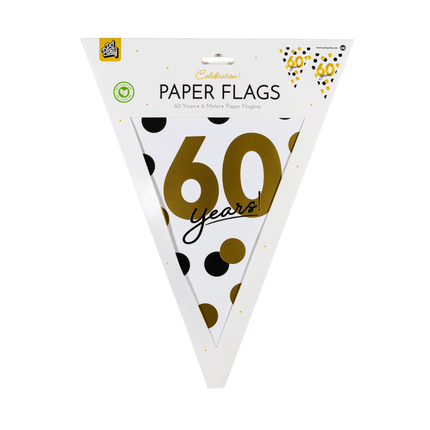 60 Jaar Slinger 6m van Paper Dreams koop je bij Partywinkel