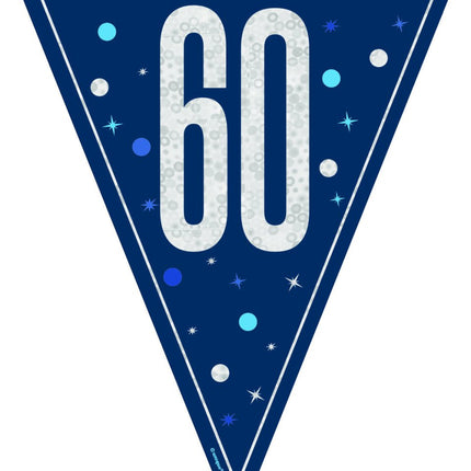 60 Jaar Slinger Blauw 2,5m van Unique koop je bij Partywinkel