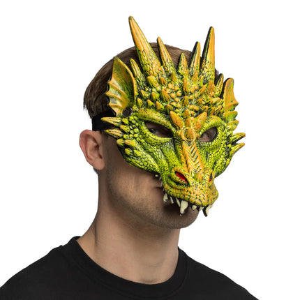 Halvmaske af skumgummi, Draak