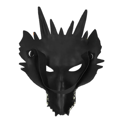 Halvmaske af skumgummi, Draak