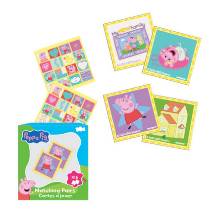 4 PEPPA PIG-SPILKORT