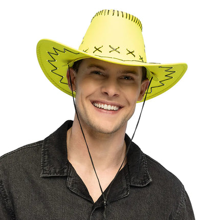 Cowboyhat Savanne, neongul, UV
