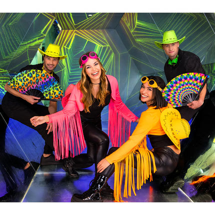 Cowboyhat Savanne, neongul, UV