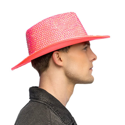 Cowboyhat Aurora neonrosa UV
